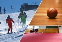 体育館・ホール付き スキープラン